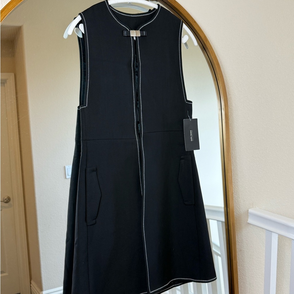 Zara Black vest